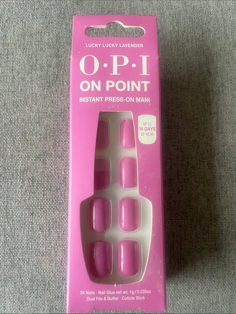 KISS & OPI Pink Press-On Nail Sets - 2-Pack